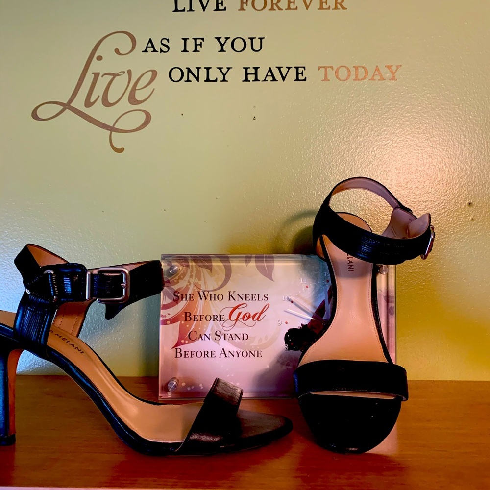 Black Leather Sandals